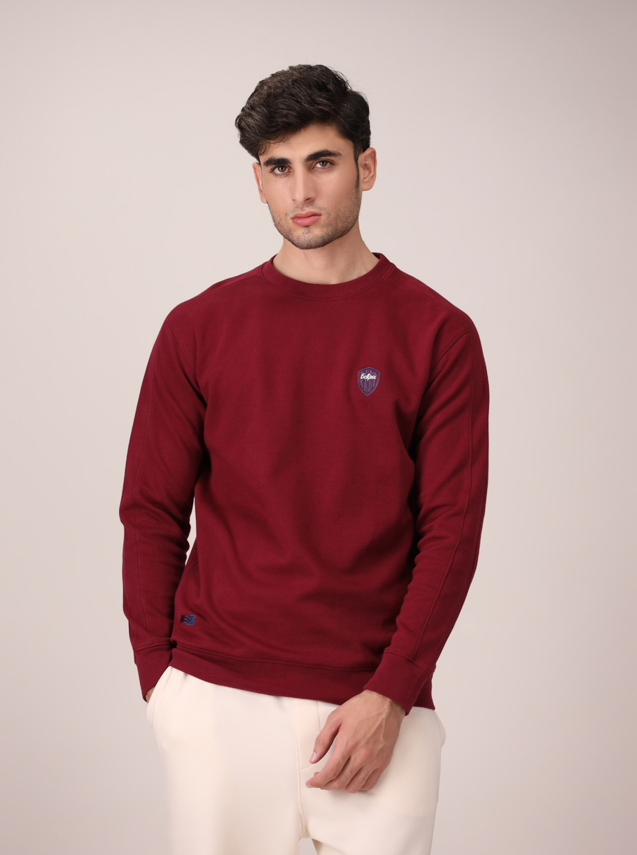 Textured Crew Sweatshirt - Women