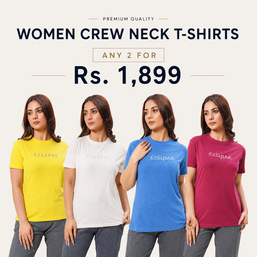 Eclipse Women Bundle 1 Edit — Crew Duo 2 Shirts for 1899